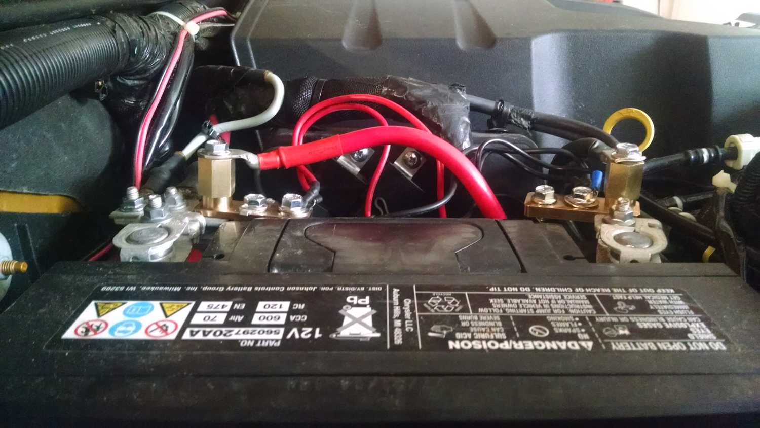 Quadratec JKHDBT12 Extreme Duty Battery Terminals for 1218 Jeep